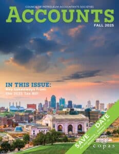 Fall 2025 - Fall 2025 Cover - Council of Petroleum Accountants Societies